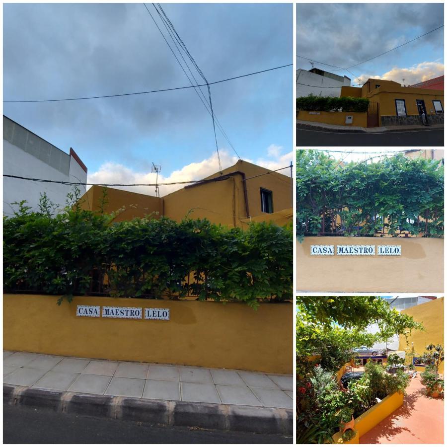 Casa Maestro Lelo - Acogedora Casa Rural Canaria Con Patios Y Jardines De Flores Las Palmas / Gran Canaria Exterior foto